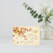 Maple verliest het hart Bespaar op de Date Enclosu Informatiekaartje (Staand voorkant)