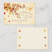 Maple verliest het hart Bespaar op de Date Enclosu Informatiekaartje (Voorkant / Achterkant)