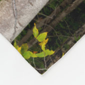 Maple & White Birch | Witte bergen, NH Fleece Deken (Hoek)