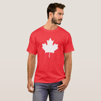 Mapleaf van de vlag van Canada T-shirt