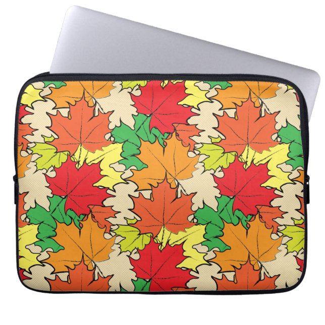 Maplebladeren I Laptop Sleeve (Voorkant)