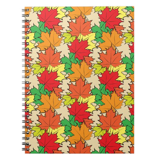 Maplebladeren I Notitieboek (Voorkant)