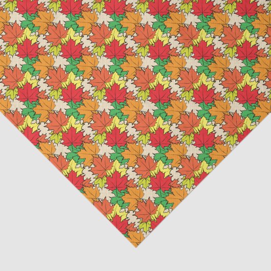 Maplebladeren I Tissuepapier (Detail)