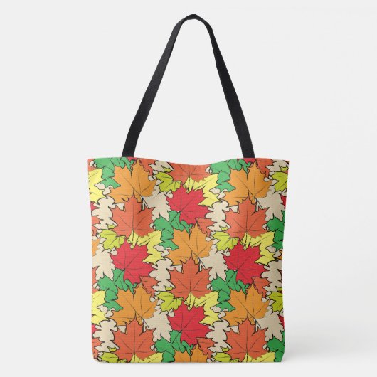 Maplebladeren I Tote Bag (Achterkant)