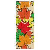 Maplebladeren I Wijn Cadeautas (Achterkant)