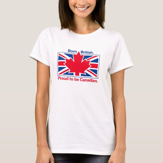 Maplejack Born British T-shirt (Voorkant)