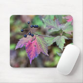 Mapleleaf Viburnum Autumn Leaves en Berries Muismat (Met muis)