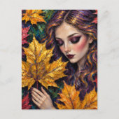 MapleLeafMoment  Briefkaart (Voorkant)