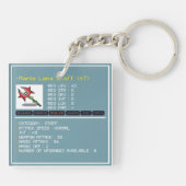 Maplestory Magician Dubbelzijdige Acryl Sleutelhan Sleutelhanger (Achterkant)