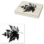MapleTree Leaf Print Rubber Stamp Rubberstempel (Gestempeld)