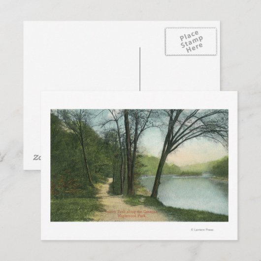 Maplewood Park Indian Trail Briefkaart (Voorkant / Achterkant)