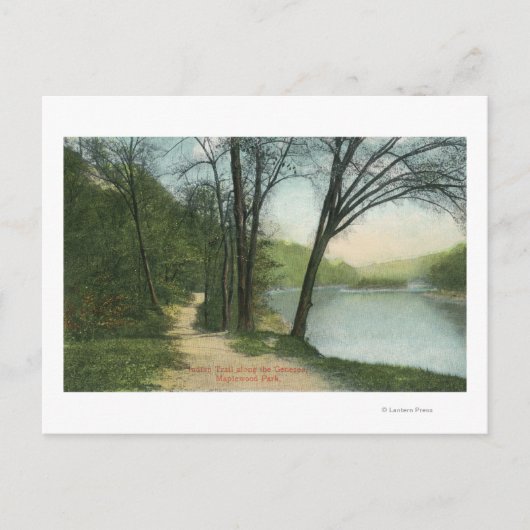 Maplewood Park Indian Trail Briefkaart (Voorkant)