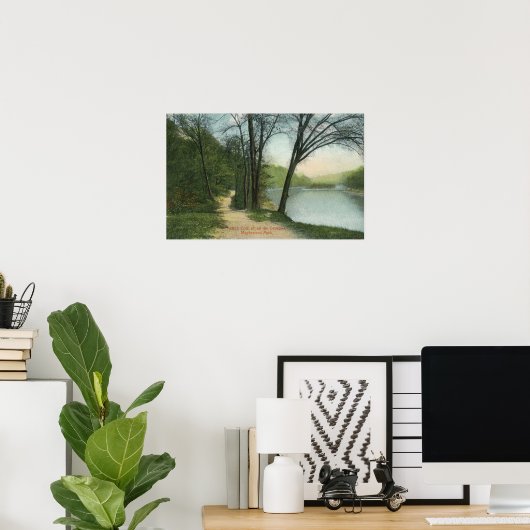 Maplewood Park Indian Trail Poster (Thuiskantoor)