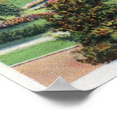 Maplewood Park Roos Garden Uitzicht Poster (Hoek)