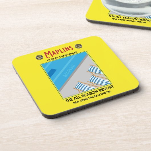 Maplins  British Holiday Camps Bier Onderzetter (Linkerzijde)