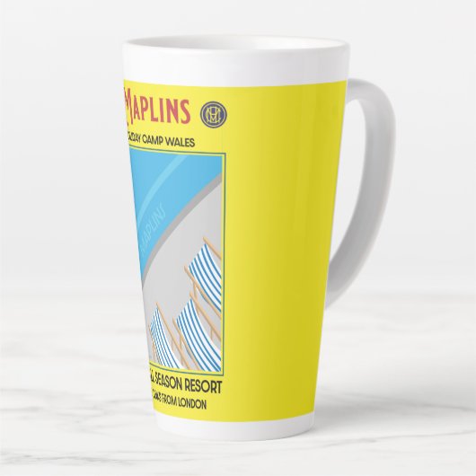Maplins British Holiday Camps Latte Mok (Rechterhoek)