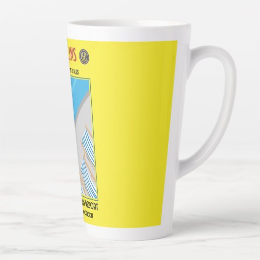 Maplins British Holiday Camps Latte Mok (Rechts)