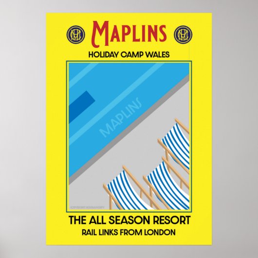 Maplins  British Holiday Camps Poster (Voorkant)