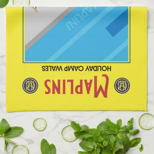 Maplins British Holiday Camps Theedoek (Gevouwen)