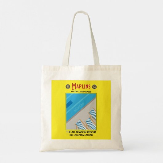 Maplins  British Holiday Camps Tote Bag (Achterkant)
