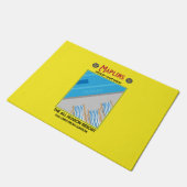 Maplins Brits feestkamp Doormat Deurmat (Schuin)