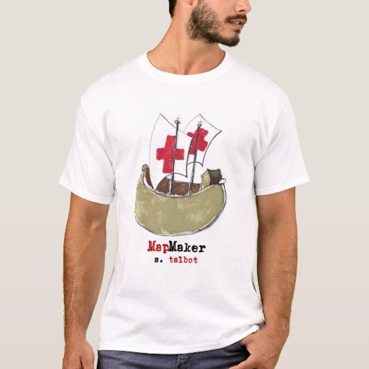 MapMaker T Shirt (Voorkant)