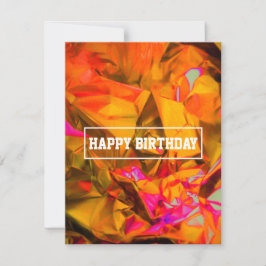 mapmulticolor verjaardagskaart