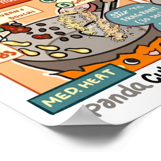 Mapo Tofu Poster (Hoek)