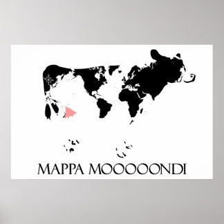 Mappa Mooooondi Poster