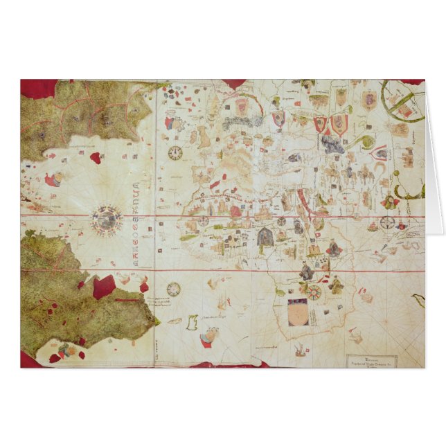 Mappa Mundi, 1502 (Voorkant Horizontaal)
