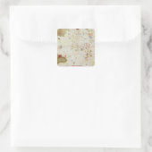 Mappa Mundi, 1502 Vierkante Sticker (Tas)
