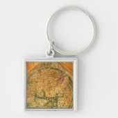 Mappa Mundi, c.1290 Sleutelhanger (Voorkant)