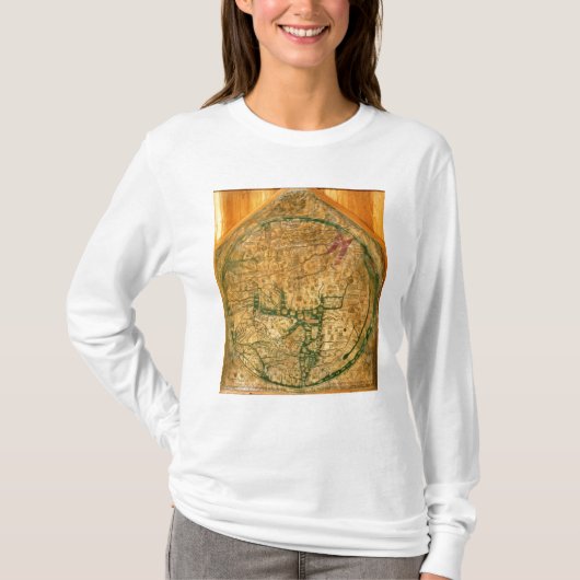 Mappa Mundi, c.1290 T-shirt (Voorkant)