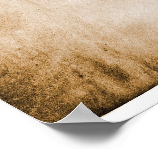 Mappa Mundi, de kaart van Vinland uit de 15e eeuw Poster (Hoek)