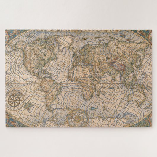 Mappa Mundi Legpuzzel (Horizontaal)
