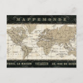 Mappemonde Briefkaart (Voorkant)