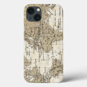 Mappemonde iPhone 13 Hoesje