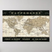 Mappemonde Poster (Voorkant)