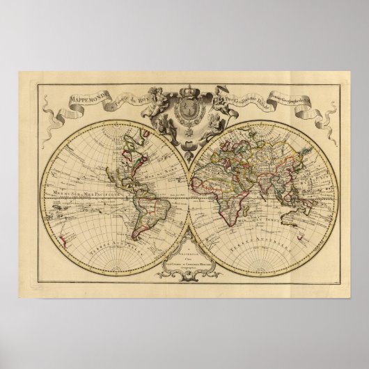 Mappemonde Poster (Voorkant)