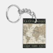 Mappemonde Sleutelhanger (Voorkant Links)