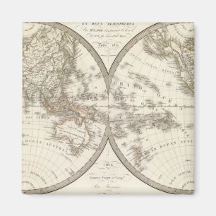 Mappemonde - Wereldkaart Magneet