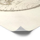 Mappemonde - Wereldkaart Poster (Hoek)
