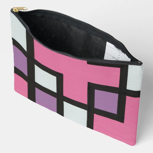 【mapper #2】幾何学 モダン 抽象画 レトロ etui (Open)