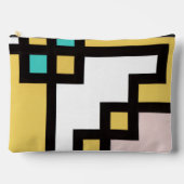 mapper #4 ポーチ 抽象画 幾何学 モダン etui (Voorkant)