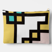 mapper #4 ポーチ 抽象画 幾何学 モダン etui (Achterkant)