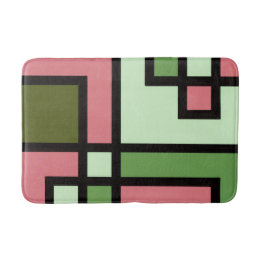 mapper #5 バスマット 抽象画 幾何学 モダン badmat
