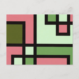 mapper #5 ポストカード 抽象画 モダン 幾何学 briefkaart