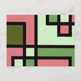 mapper #5 ポストカード 抽象画 モダン 幾何学 briefkaart