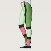 mapper #5 レギンス 抽象画 幾何学 モダン leggings (Links)