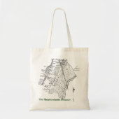 MAPS Exhibition Collectie: Hands Line Art Tas (Voorkant)
